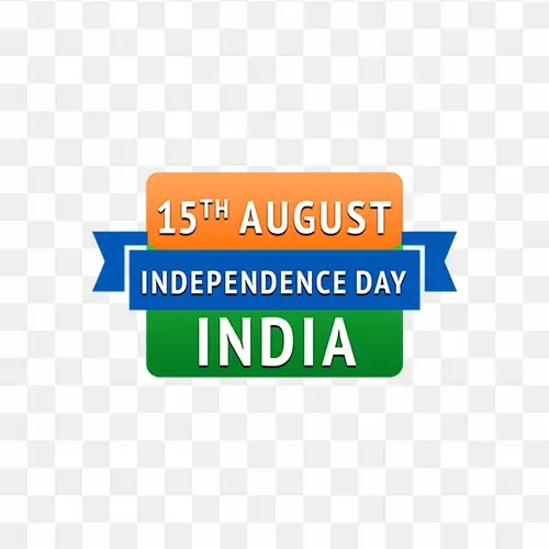 15th August Independence day india free psd vector and png
